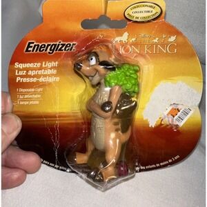 Lion King Movie Energizer Collectable Squeeze Light Figure Toy 2003 NIB Timon #2